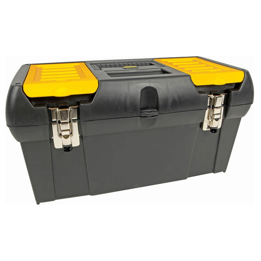 Thùng đựng dụng cụ 19 inch Stanley STST19005 chốt khóa kim loại mạ niken và nắp tích hợp organizer