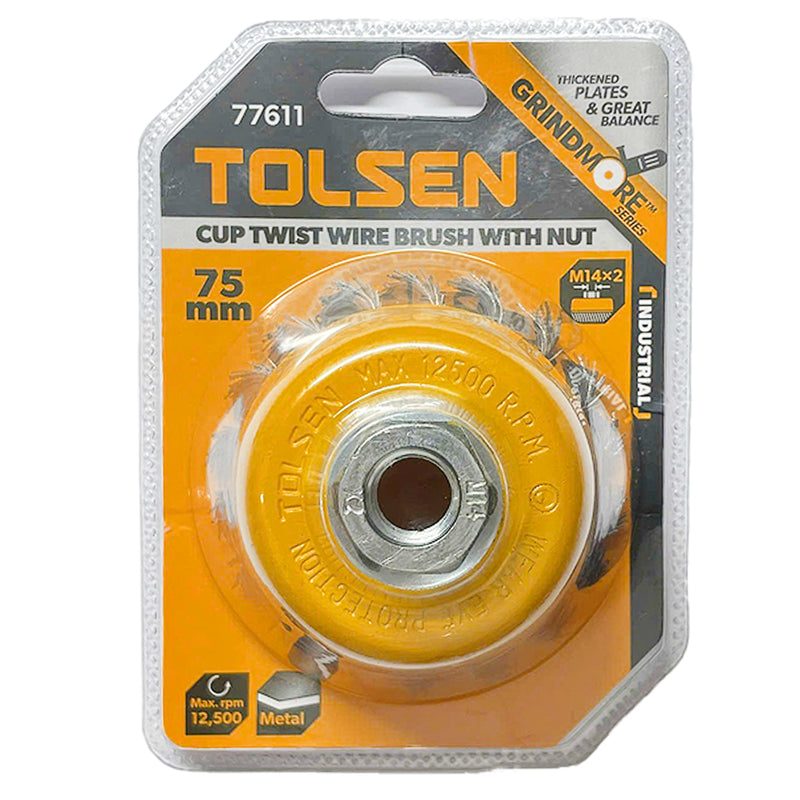 Chén cước 75mm TOLSEN 77611