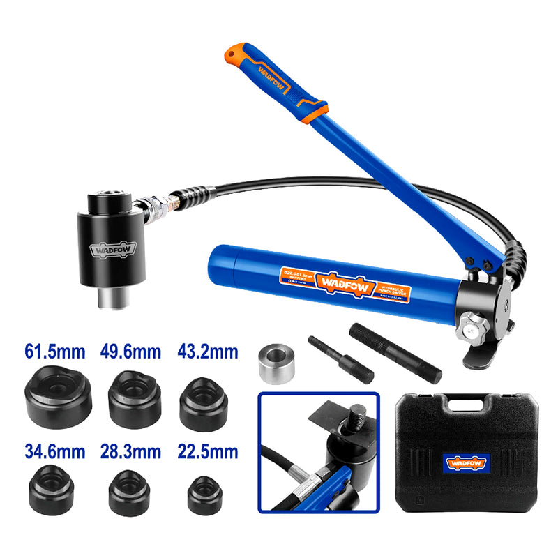 Dụng cụ đột lỗ thủy lực thủ công Wadfow WHHT2261 dùng cho thép mềm 3.5mm