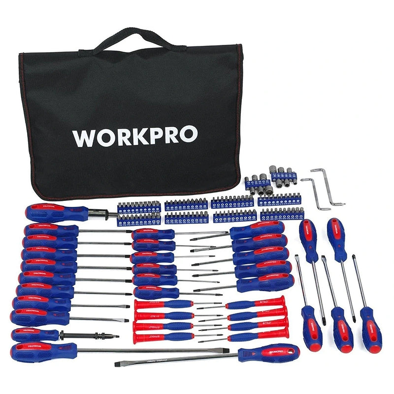 Bộ tua vít tổng hợp 130 chi tiết Workpro W000808