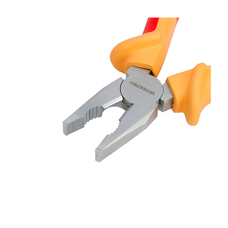 Kìm răng cách điện 1000V, chuẩn VDE, thép CR-V Workpro