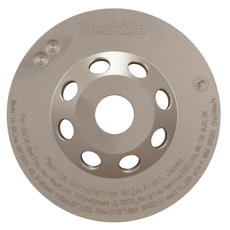 Lưỡi bào bê tông kim cương Turbo Makita đường kính từ 100mm - 125mm (Bào khô)