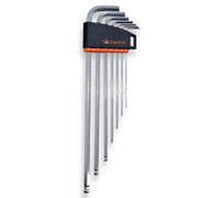 Bộ lục giác đầu bi thân dài 7 chi tiết Fujiya LB330-7S (1.5-6mm) thép Cr-V mạ Nikel chống gỉ
