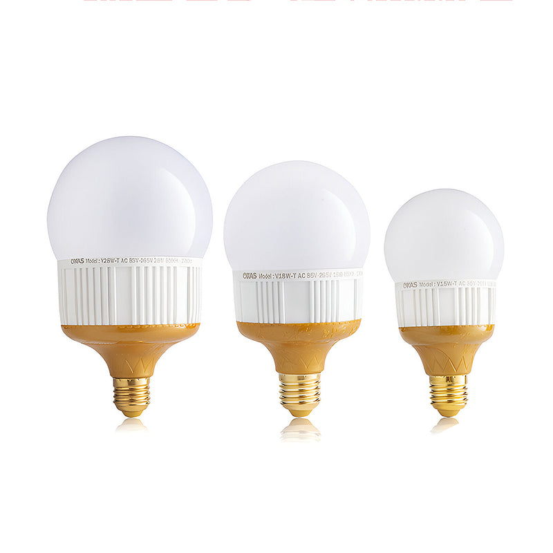 Bóng Led tròn SOPOKA công suất cao thân nhôm phiên bản trống đồng (Mã V) 220V/AC