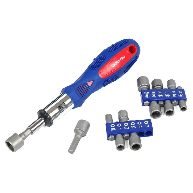 Bộ tua vít tổng hợp 130 chi tiết Workpro W000808
