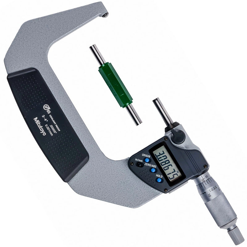 Panme điện tử Mitutoyo Series 395 - Tube Micrometers, Đo độ thành ống và bề mặt cong. Tiếp điểm đo cong-phẳng