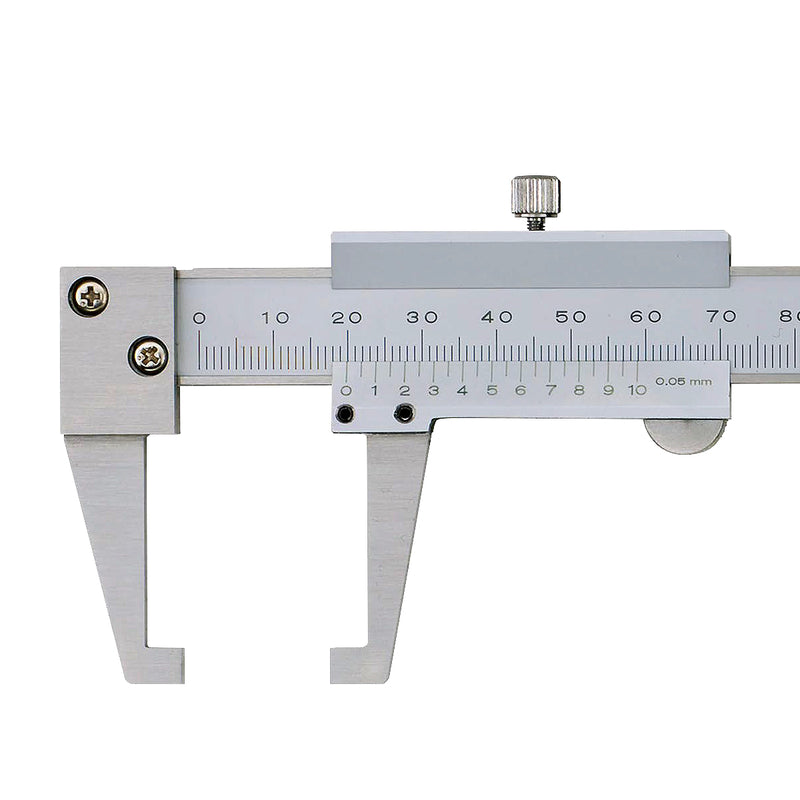 Thước kẹp cơ Mitutoyo Series 536 Neck Caliper, hàm kẹp cổ chai Neck Jaw, mũi vuông