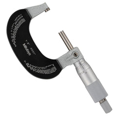 Hệ Inch / 1 - 2 in / Mã 102-328-10　Dãy đo 1 - 2 in　Sai số ±0.0001 in　Ratchet stop