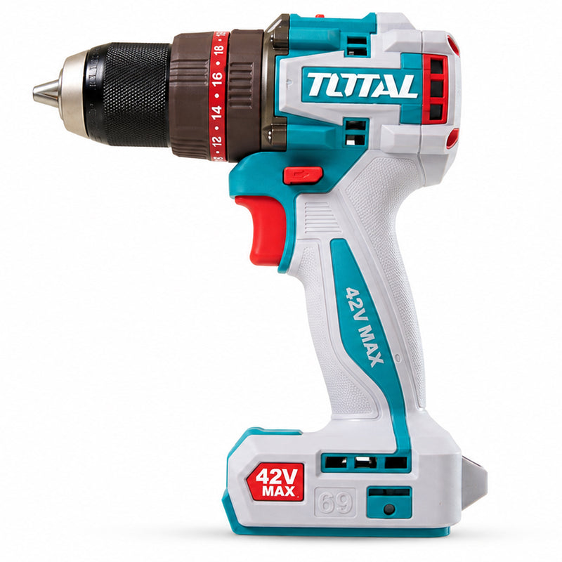 Máy khoan búa Total TIDLI426981 dùng Pin 42V, đầu kẹp 13mm