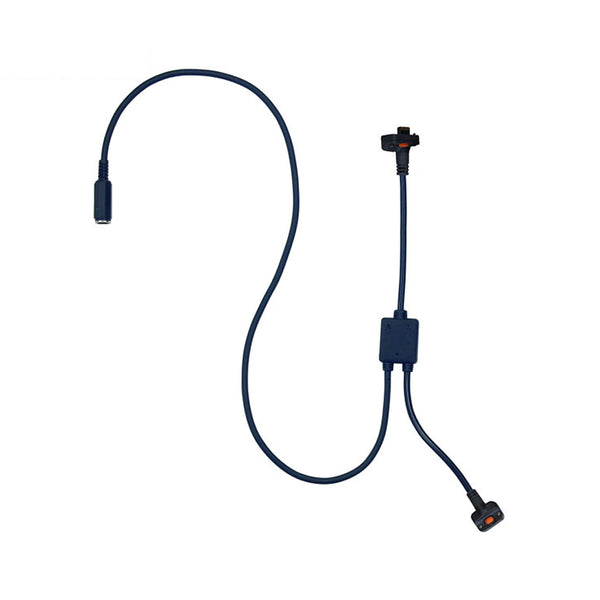 Phụ kiện cáp tín hiệu Mitutoyo 02AZE140B, đầu nối Type B, kết nối U-WAVE-T dùng công tắc bàn đạp
