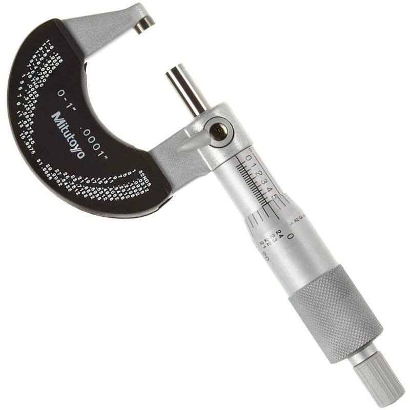 Panme đo ngoài cơ bản Mitutoyo Series 102 - Standard Analog Micrometer