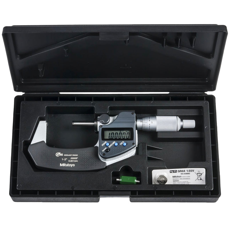 Panme điện tử Mitutoyo Series 395 - Tube Micrometers, Đo độ thành ống và bề mặt cong. Tiếp điểm đo cong-phẳng