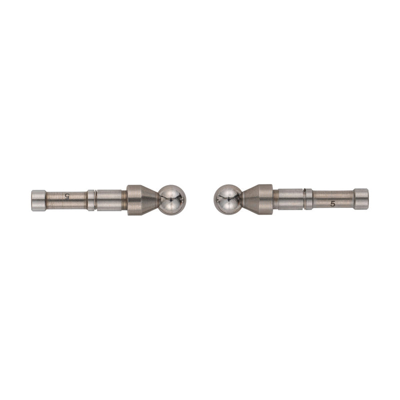 Phụ kiện Mũi tròn đo bánh răng lắp Panme Mitutoyo (Gear  ball anvil/ Spindle tip)