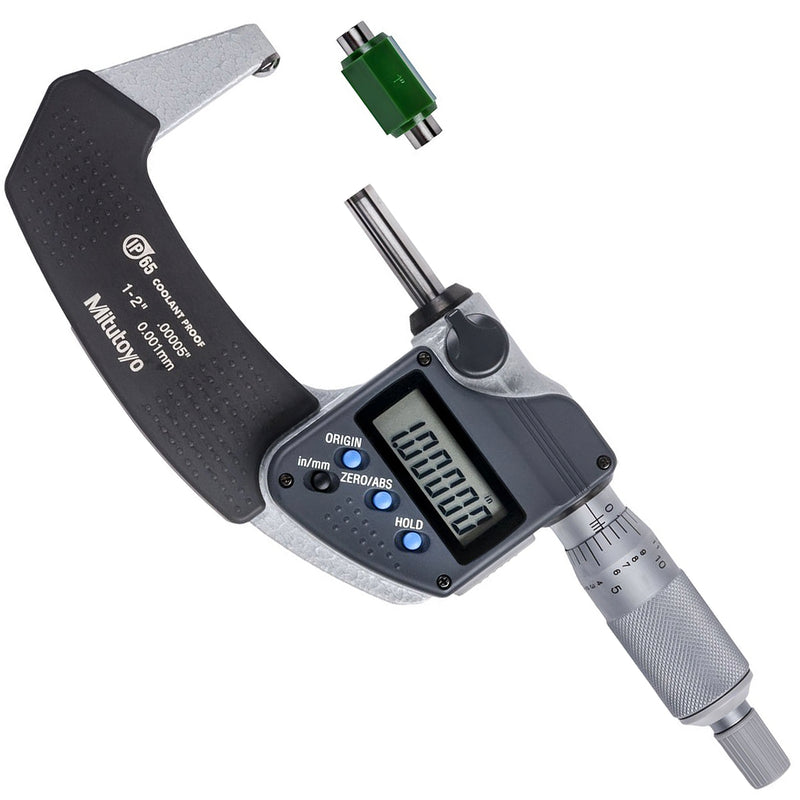 Panme điện tử Mitutoyo Series 395 - Tube Micrometers, Đo độ thành ống và bề mặt cong. Tiếp điểm đo cong-phẳng