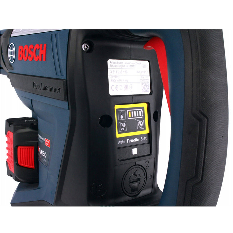 Máy khoan, đục bê tông Bosch GBH 18V-45 C dùng Pin 18V, đuôi gài SDS-Max