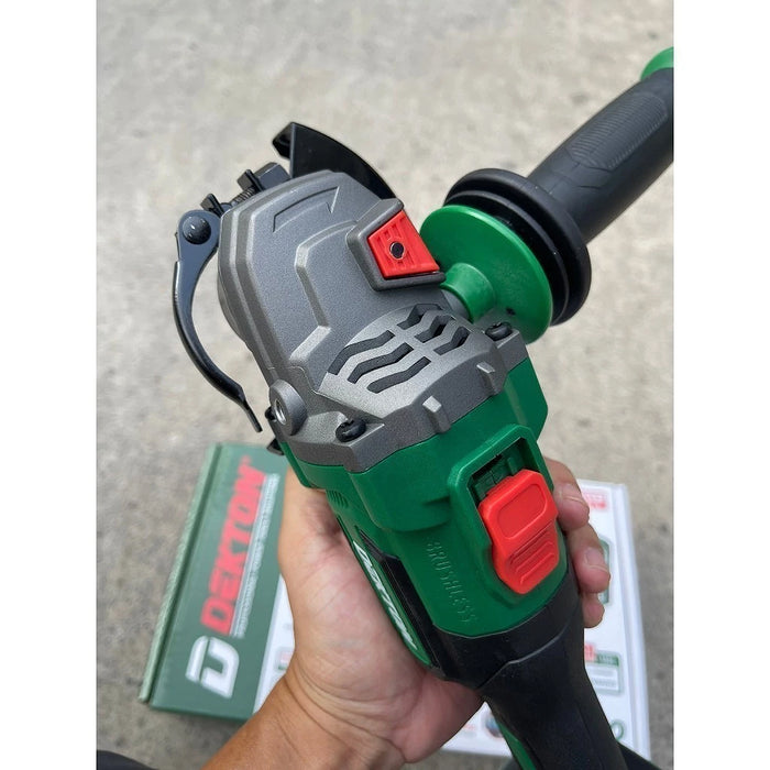 Máy mài góc Dekton M21-AG100PROMAX dùng pin 21V, đường kính lưỡi 100mm