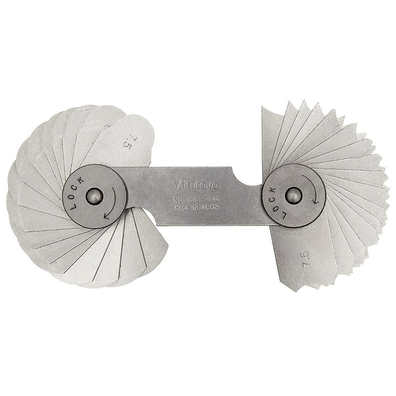 Dưỡng đo bán kính Mitutoyo Radius Gages Series 186