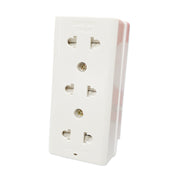 Ổ cắm điện 3 lỗ 10A SOPOKA E14 cho bảng điện gia đình