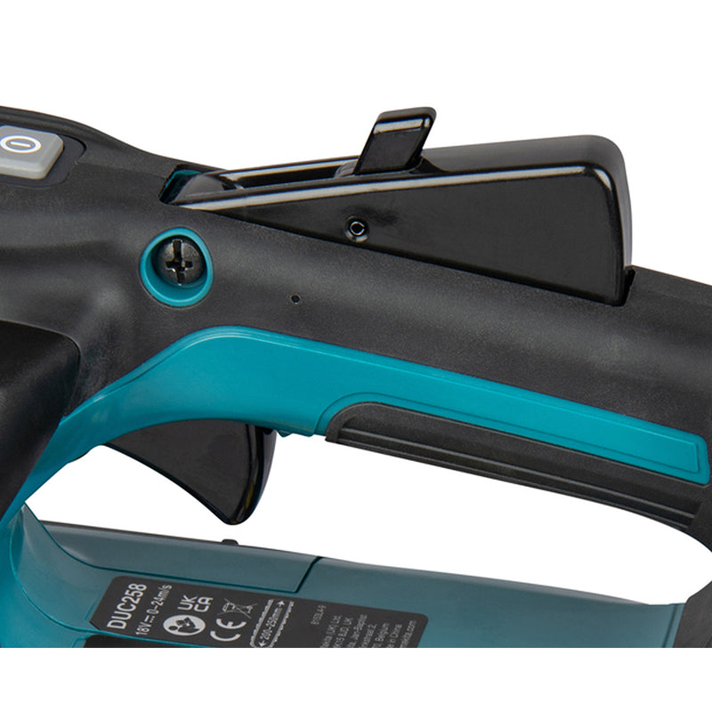Máy cưa xích Makita DUC258 dùng Pin 18V LXT, chiều dài lam 200mm - 250mm