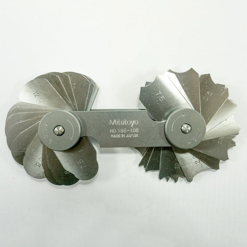 Dưỡng đo bán kính Mitutoyo Radius Gages Series 186