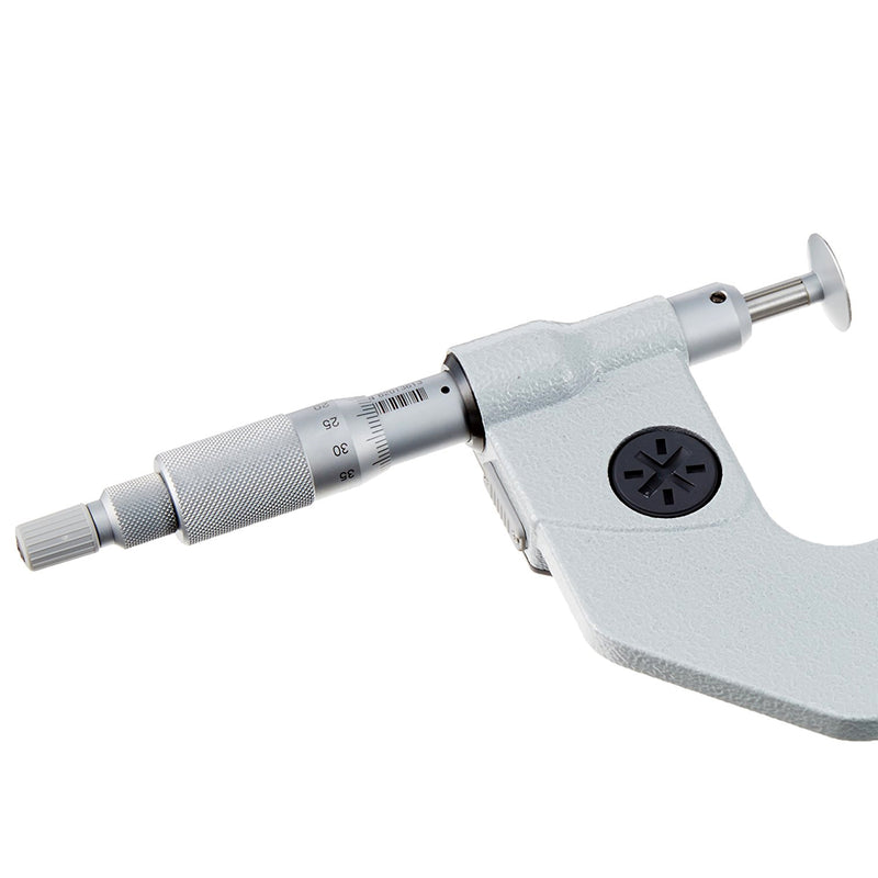 Panme điện tử Mitutoyo Series 369 - Disc Micrometers, Non-Rotating Spindle. Hàm kẹp đĩa, trục đo không xoay. Có cổng SPC xuất dữ liệu