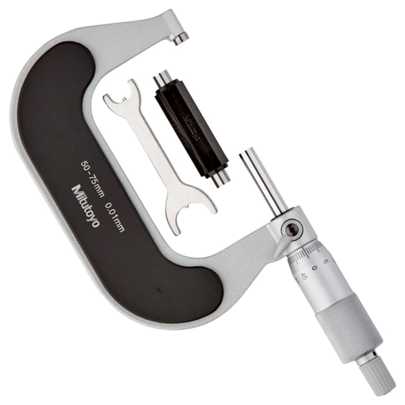 Panme đo ngoài cơ bản Mitutoyo Series 102 - Standard Analog Micrometer