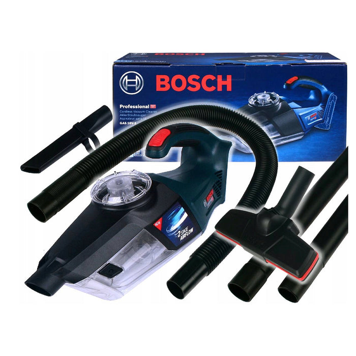 Máy hút bụi cầm tay Bosch GAS 18V-1 dùng Pin 18V dung tích 0.7L, lực hút 6kPa ( hút khô )