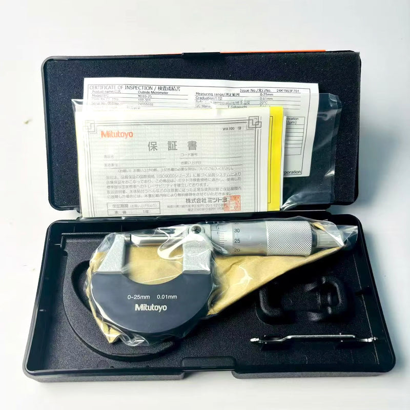 Panme đo ngoài cơ bản Mitutoyo Series 102 - Standard Analog Micrometer