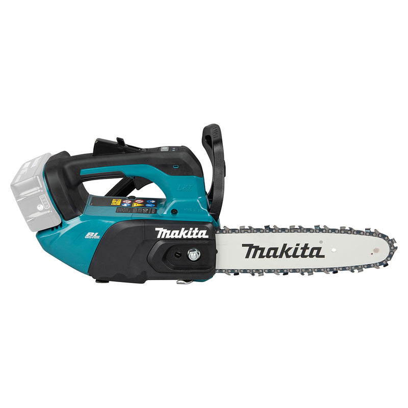 Máy cưa xích Makita DUC258 dùng Pin 18V LXT, chiều dài lam 200mm - 250mm