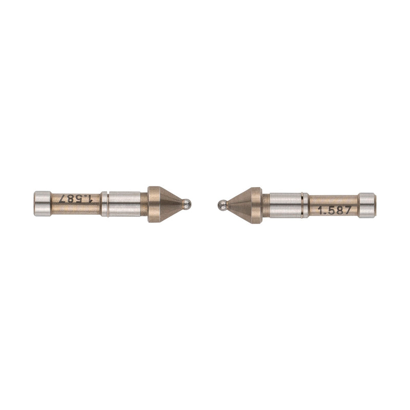 Phụ kiện Mũi tròn đo bánh răng lắp Panme Mitutoyo (Gear  ball anvil/ Spindle tip)