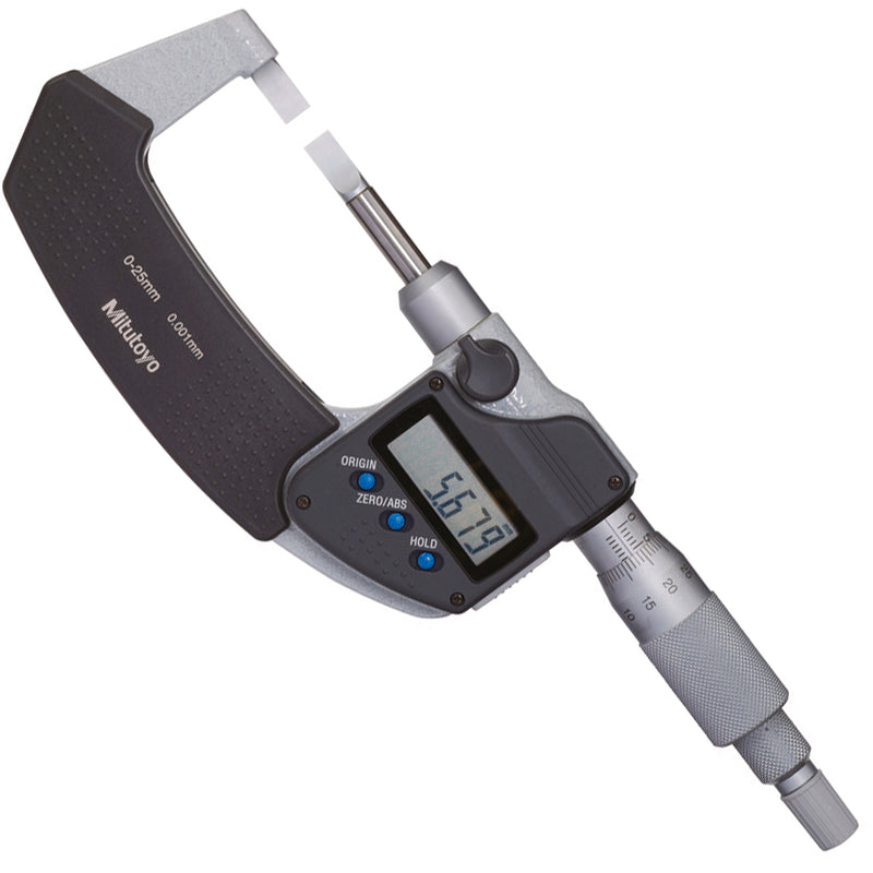 Panme điện tử Mitutoyo Series 422 - Blade Micrometers, None rotating, Dòng tiêu chuẩn, Hàm đo dẹp, trục đo không xoay