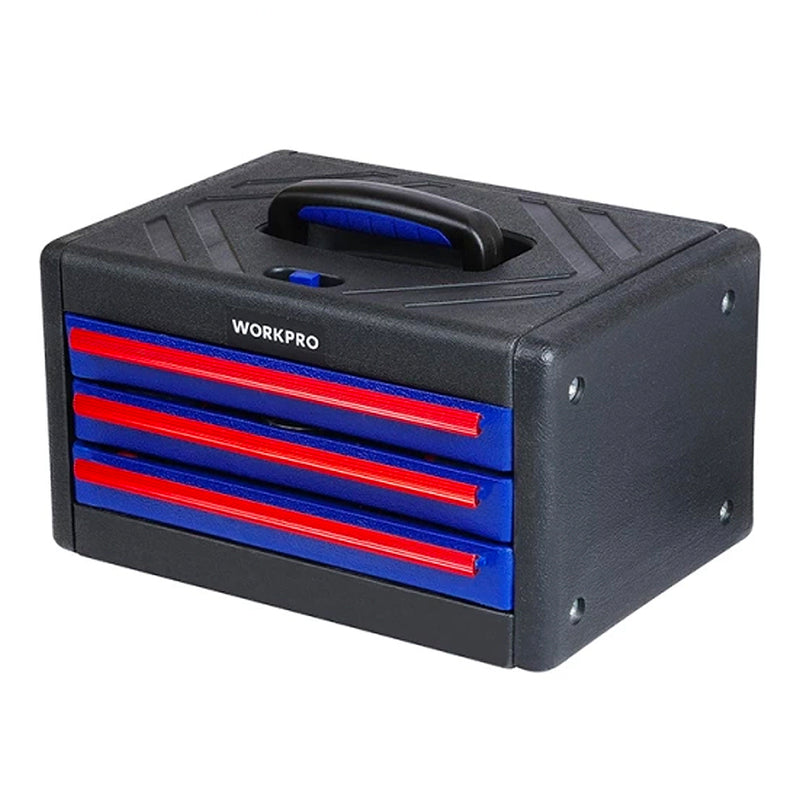 Tủ đồ nghề mini 3 ngăn kéo có 25 món dụng cụ Workpro W009022 (mã mới WP209028)