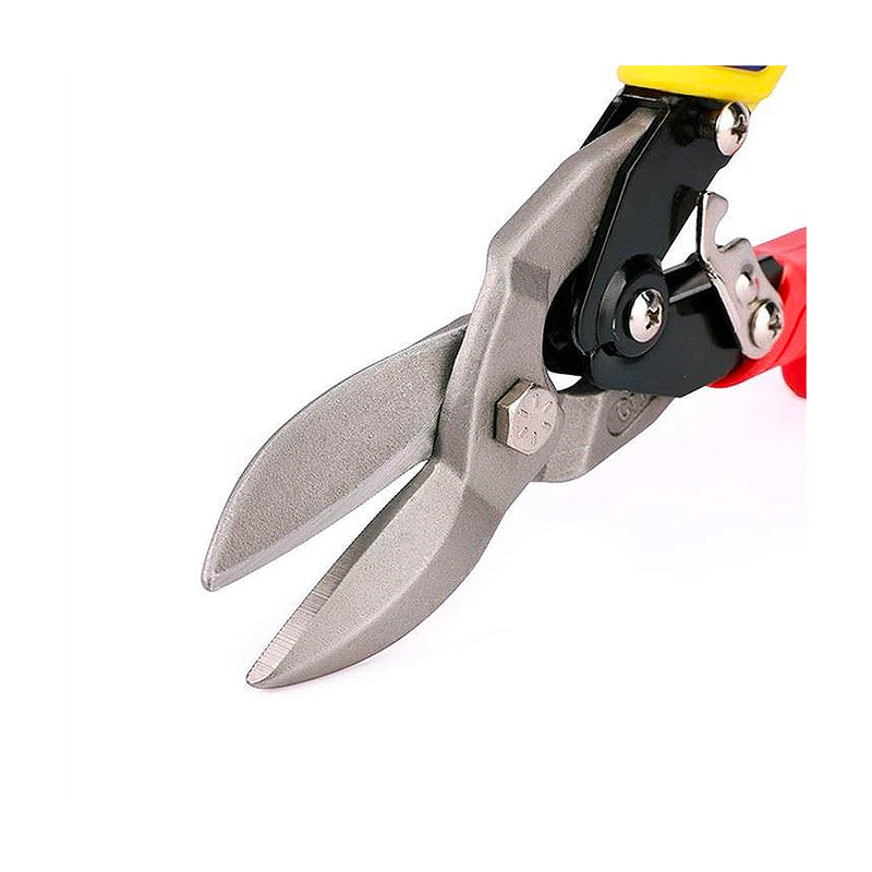 Kéo cắt tôn bằng thép CR-MO cao cấp (Aviation tin snip), thiết kế tiết kiệm lực bóp Workpro