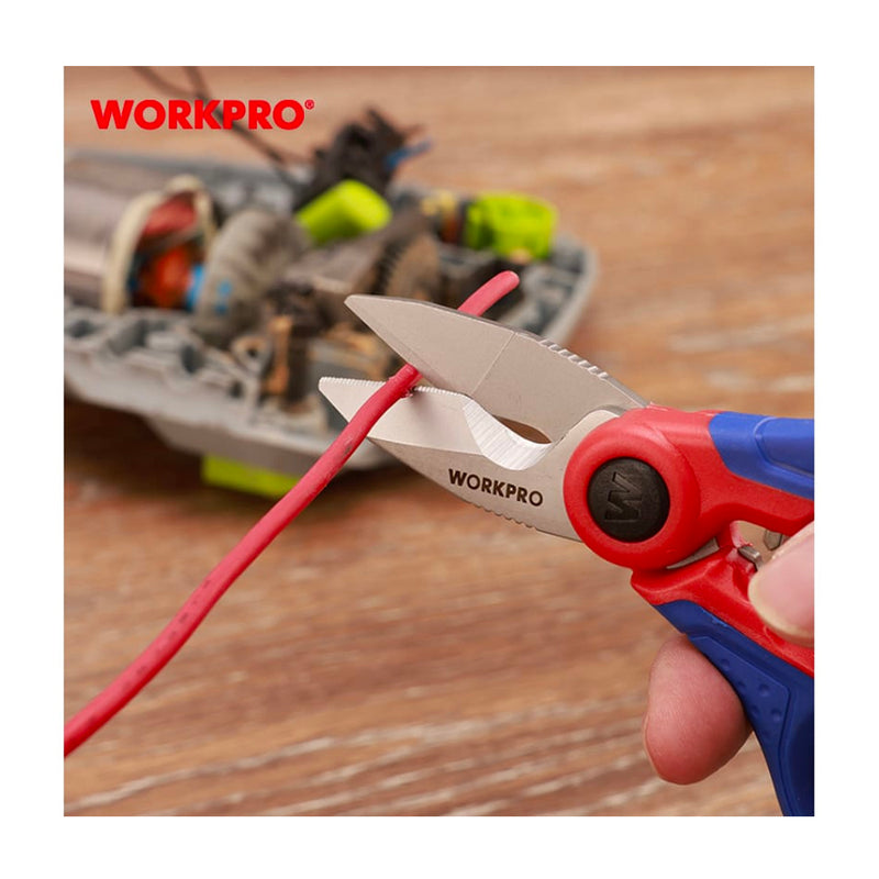 Kéo cắt chuyên dùng cho thợ điện Workpro WP294003