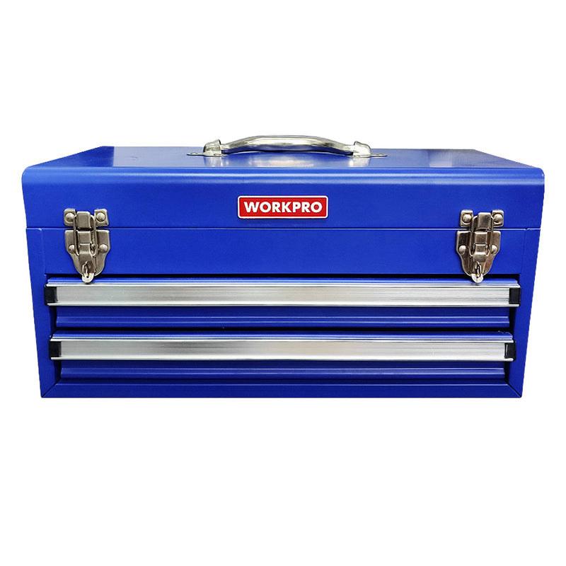 Tủ đồ nghề nhỏ 2 ngăn kéo, Vật liệu bằng sắt 0.8mm, kích thước 460mm x 240mm x 220mmWorkpro WP282005