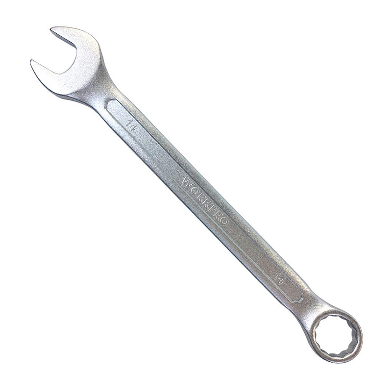 Bộ 16 cây cờ lê vòng - miệng, đựng trong túi treo, thép CR-V mạ chrome mờ (6-32mm) Workpro WP202503