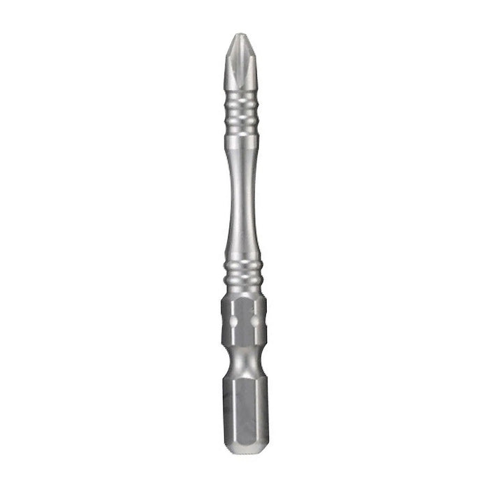 Vĩ 3 mũi vặn vít bake Torsion Makita kích thước PH2, đuôi lục giác 6.35mm ( 1/4 inch ) ( Cấp 4 sao )