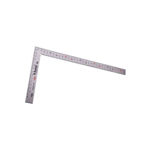 Thước Eke cơ khí inox 15cm - 50cm ASAKI