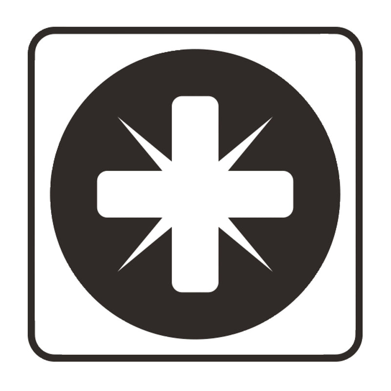 Vĩ 3 mũi vặn vít đầu PZ Makita kích thước từ PZ1-PZ3, chiều dài 25mm, đuôi lục giác 6.35mm ( 1/4 inch ) ( Cấp 2 sao )