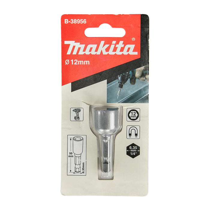 Mũi vít bắn tôn Makita kích thước mũi từ 6mm-13mm, chiều dài 50mm đuôi lục giác 6.35mm ( 1/4 inch )