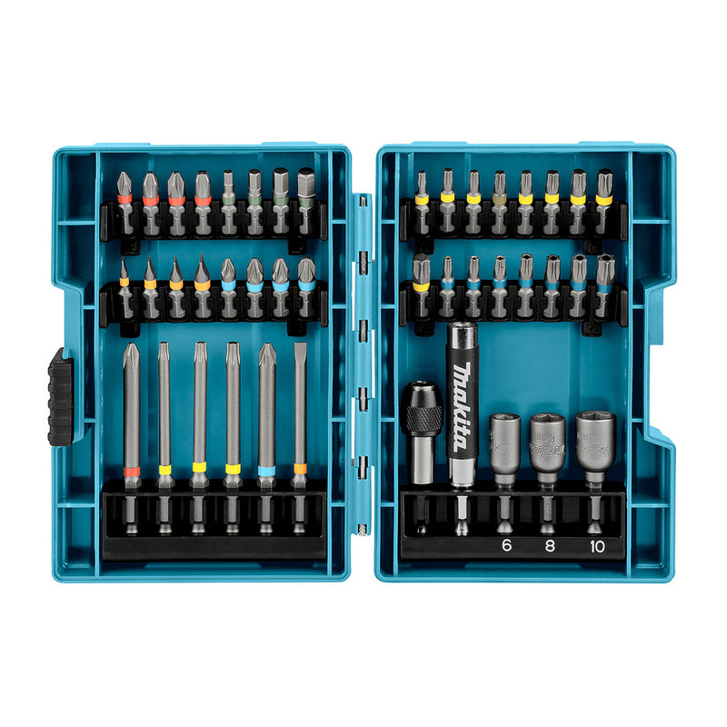 Bộ mũi vặn vít 43 chi tiết Makita B-55697 đuôi lục giác 6.35mm ( 1/4 inch ) ( Cấp 2 sao )