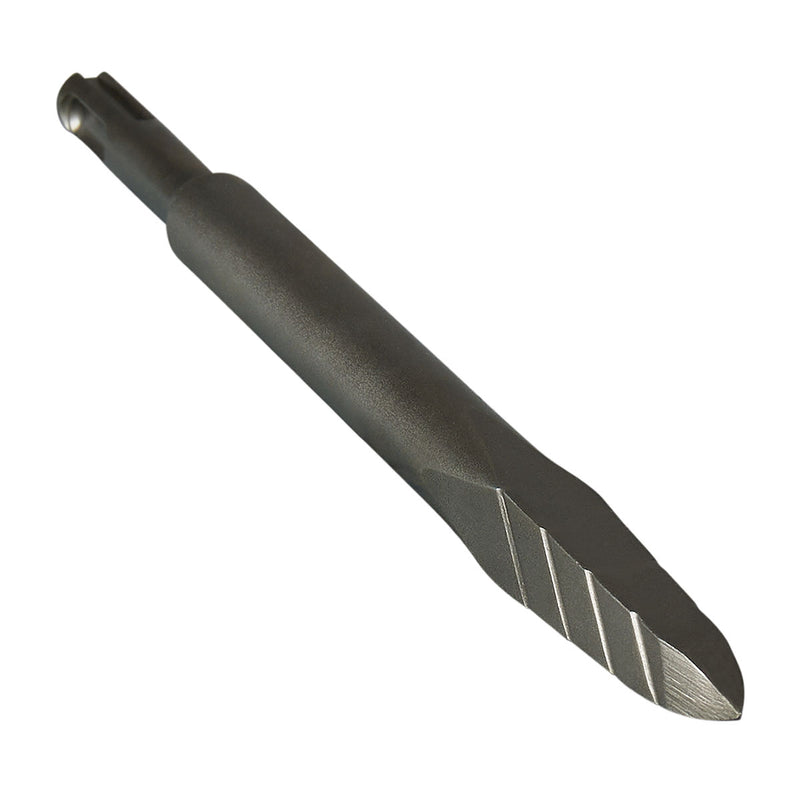 Mũi đục nhọn Makita B-64238 đầu mũi có rãnh chiều dài 250mm, đuôi gài SDS-Plus ( Cấp 4 sao )