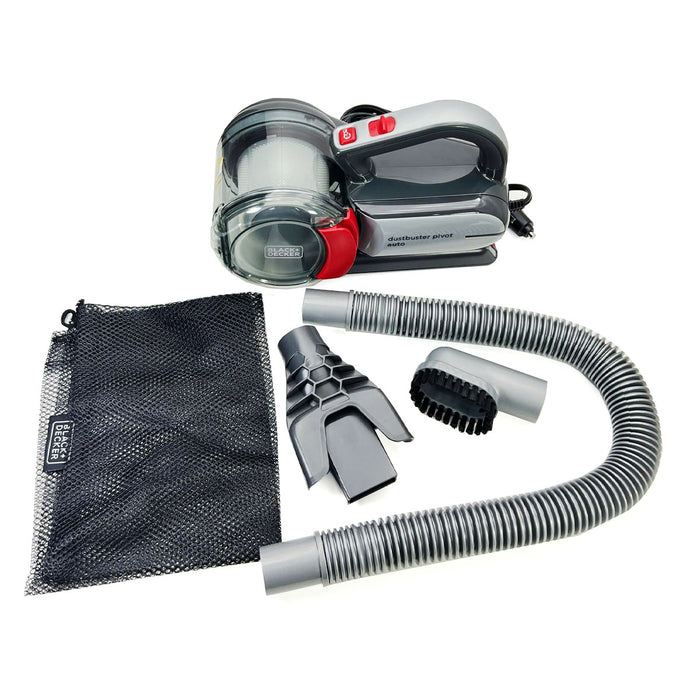 Máy hút bụi cầm tay 12V (dùng nguồn điện trong ô tô) BLACK & DECKER PV1200AV-B1, dung tích 0.35L