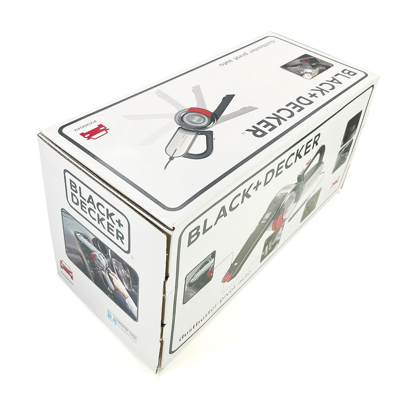 Máy hút bụi cầm tay 12V (dùng nguồn điện trong ô tô) BLACK & DECKER PV1200AV-B1, dung tích 0.35L