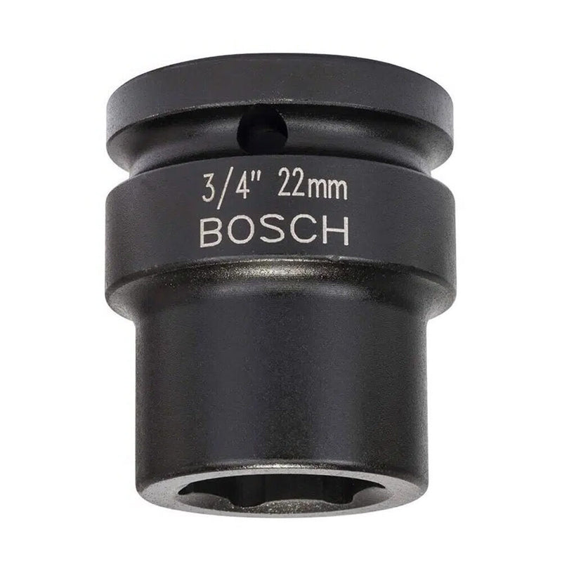 Đầu tuýp Bosch cốt 3/4 inch, đầu từ 19mm - 36mm, dài 50mm