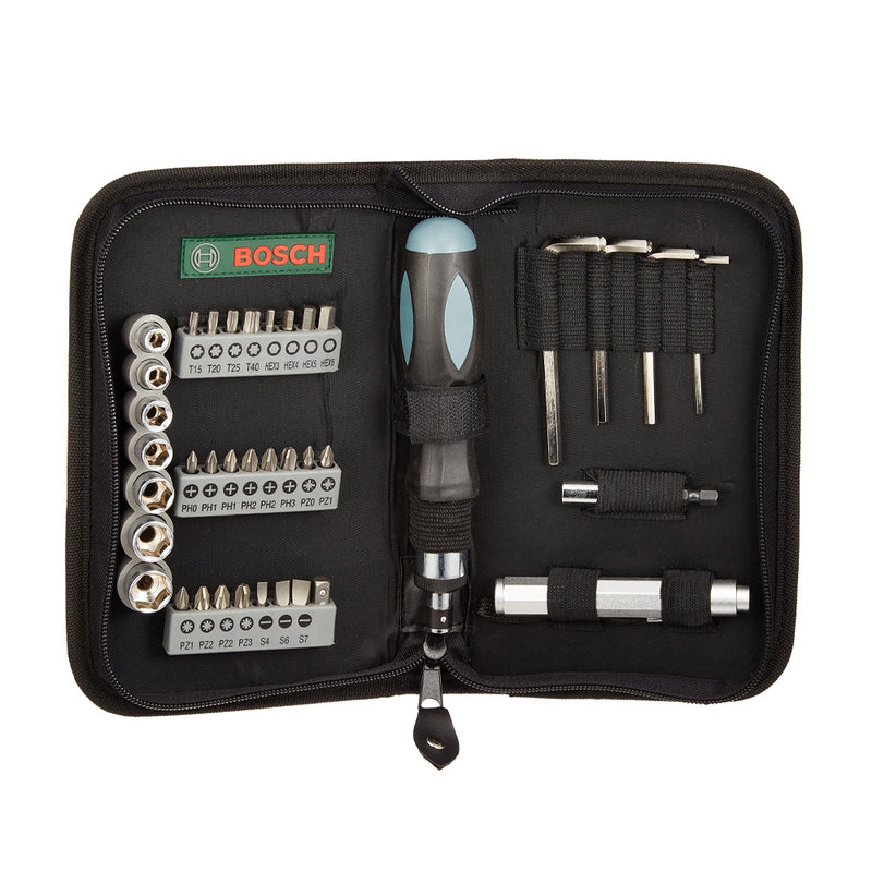 Bộ vặn vít đa năng 38 chi tiết Bosch 2607019506
