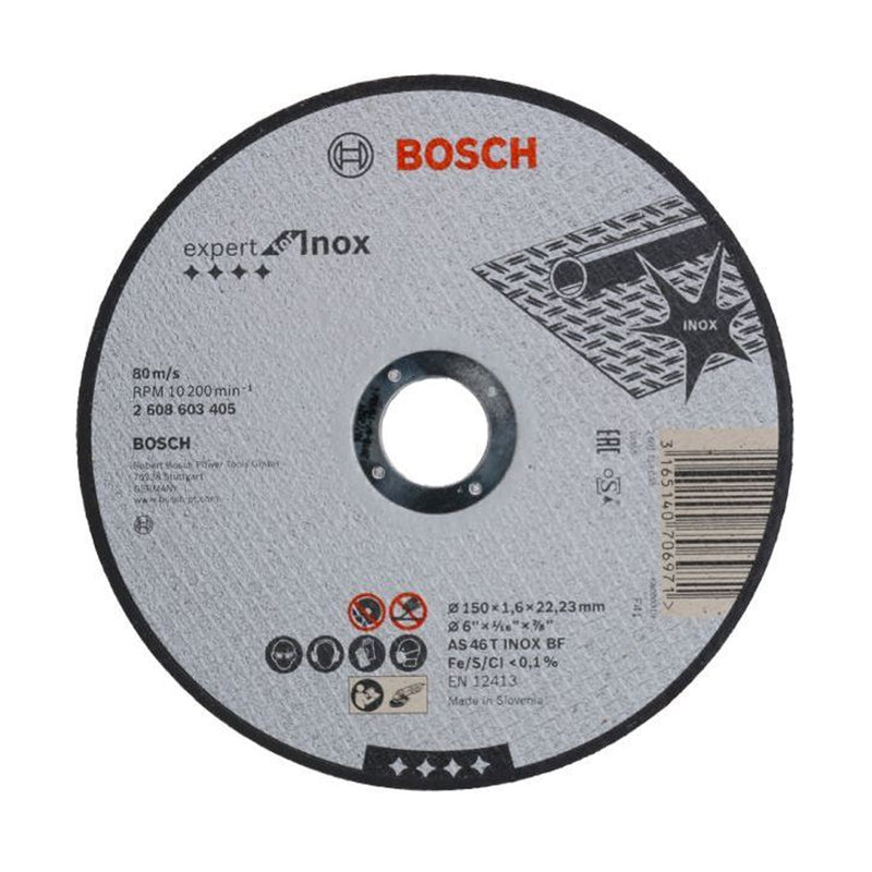 Đá cắt 150x1.6x22mm (Inox) - Expert for Inox Bosch 2608603405
