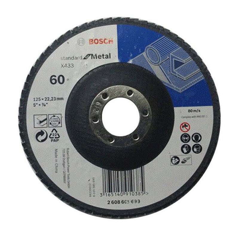 Đá nhám xếp P40 Ø100mm (linh hoạt) Bosch 2608603699
