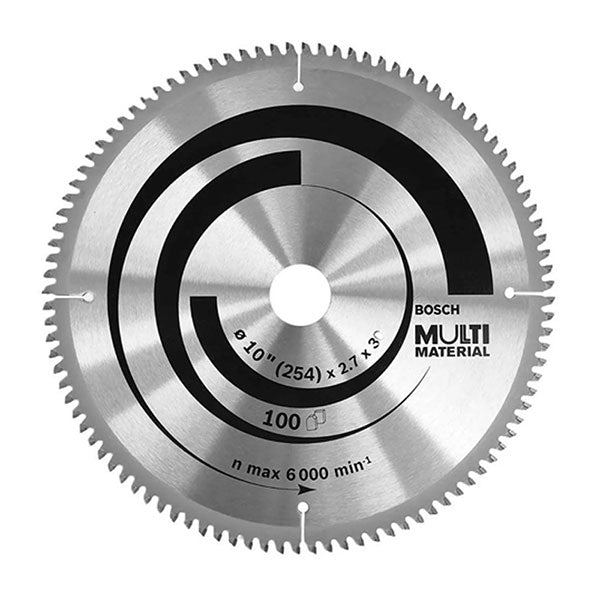 Lưỡi cưa nhôm chuyên dụng Bosch đường kính 254mm, 100 răng -120 răng, lỗ cốt 30/25mm
