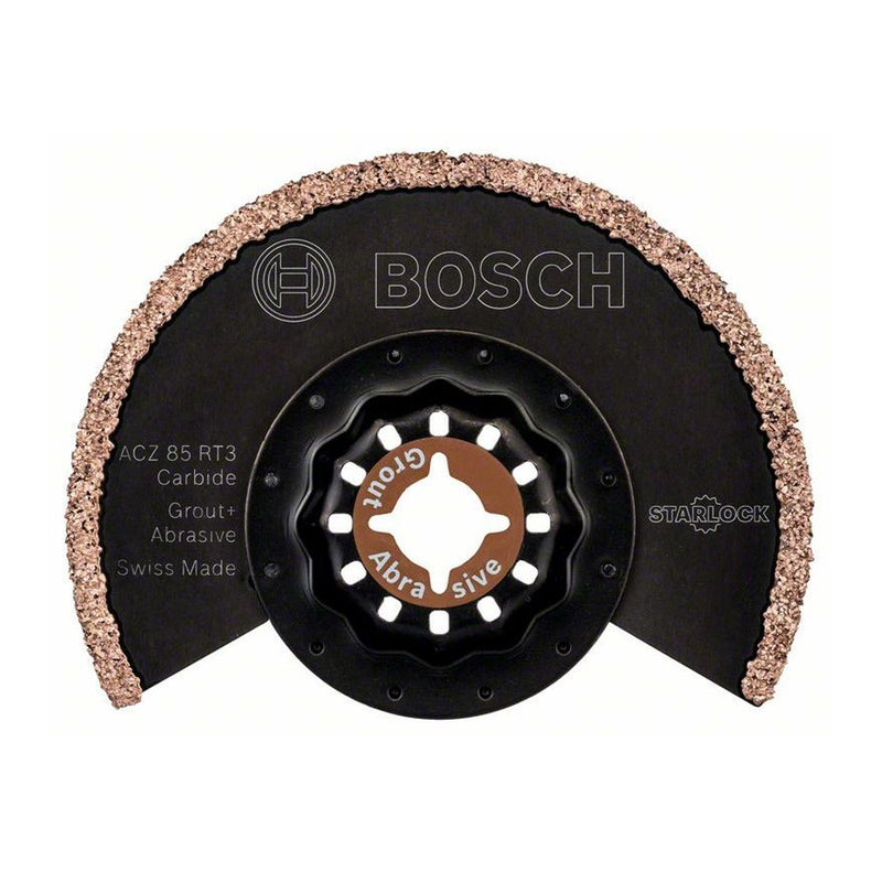 Lưỡi cắt rung Bosch ACZ 85 RT dùng cắt gạch tường, mặt hồ bề rộng lưỡi 85mm, chuẩn Starlock (mã số 2608661642)
